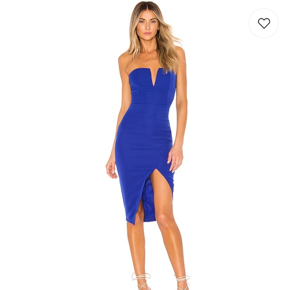 superdown Dresses & Skirts - Beatrice Tube Dress in Cobalt